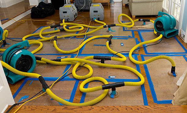 Professional Flood Damage Restoration technician working in Santa Rosa Beach, FL